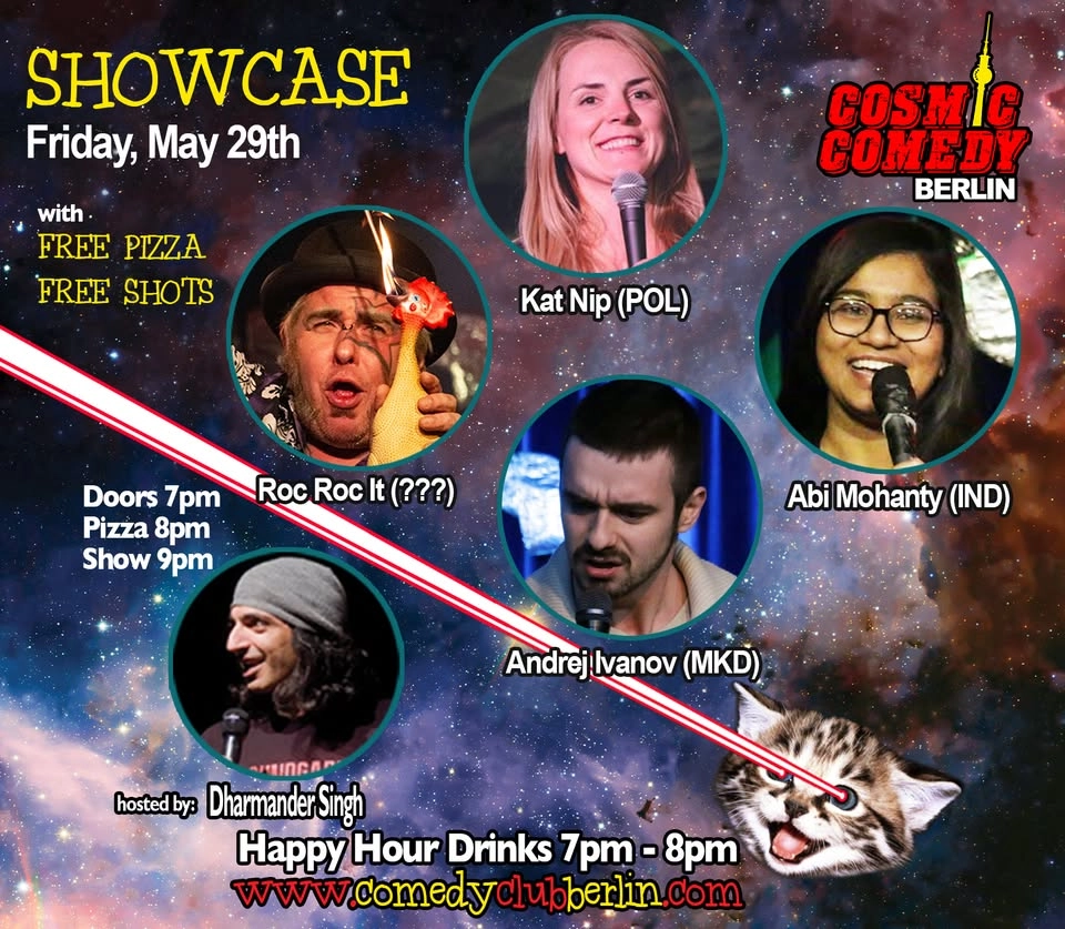 Cosmic Comedy Berlin SHOWCASE FRIDAY