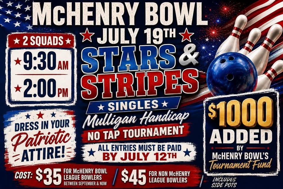 STARS & STRIPES SINGLES NO-TAP TOURNAMENT