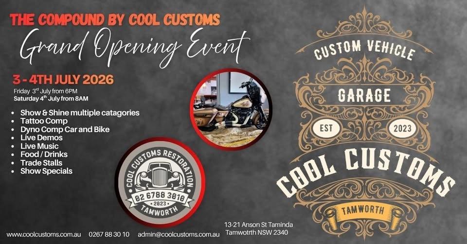 The Compound by Cool Customs Grand Opening Event