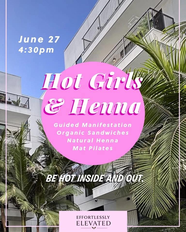 Hot Girls & Henna