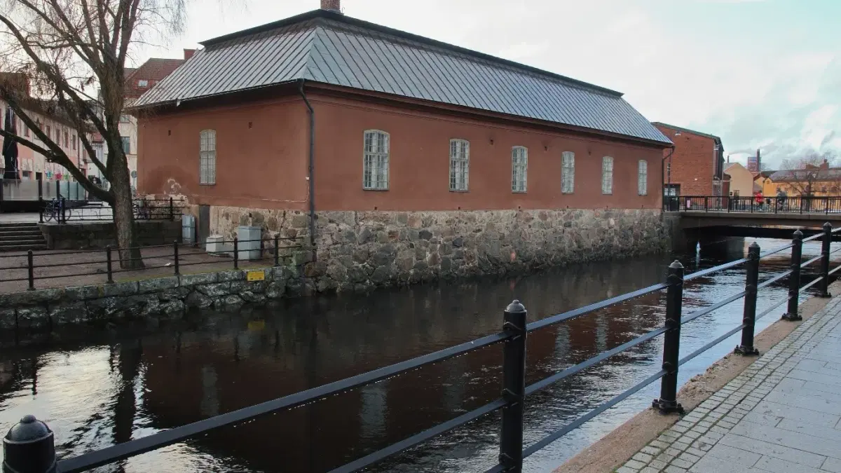 Skutor och koppartransporter på sjön Runn