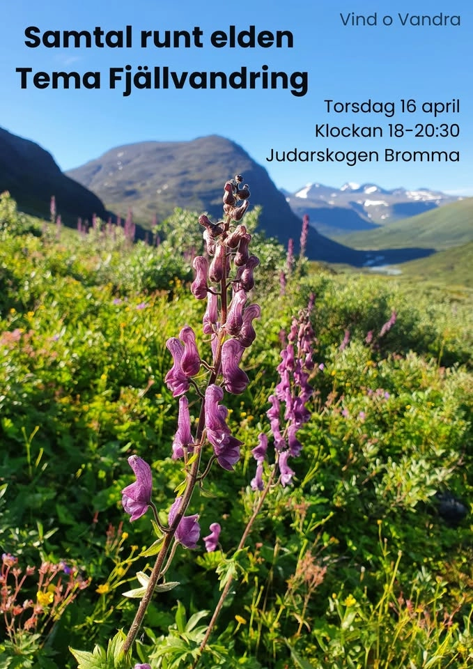 Samtal runt elden - Fjällvandring