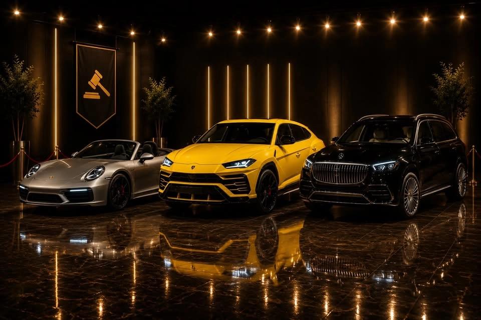 Porsche, Lamborghini, Aston Martin... Vente de véhicules de prestige !