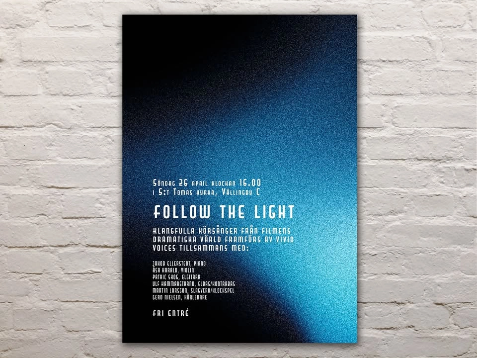"Follow the Light", konsert med sånger från filmens värld