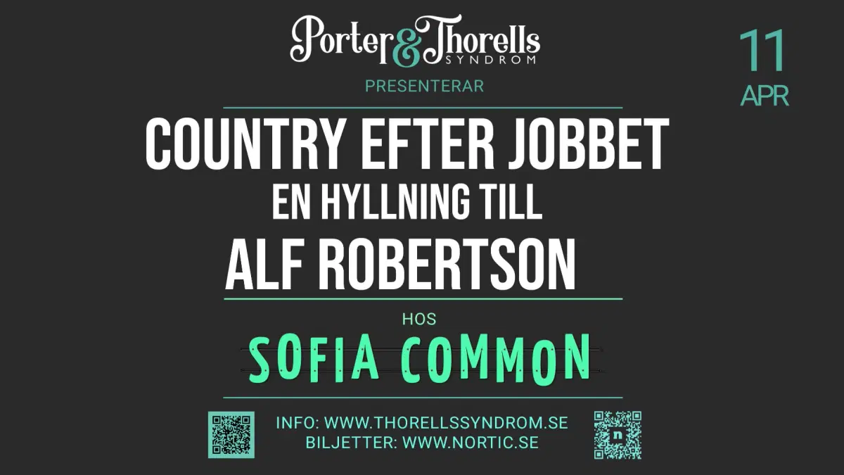 COUNTRY EFTER JOBBET -en hyllning till ALF ROBERTSON