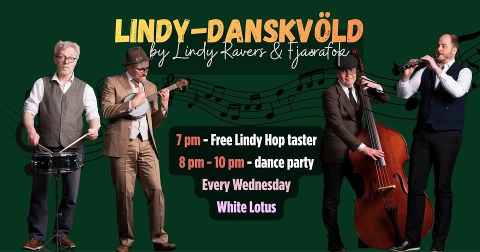 Danskvöld með Lindy Hop & Fjaðrafok