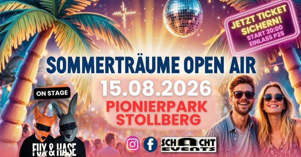 ☀️ SOMMERTRÄUME OPEN AIR - Pionierpark Stollberg ☀️