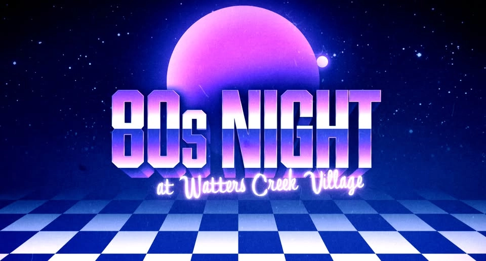 FREE 80s Night in ALLEN at Watters Creek Village CONCERTS BY THE CREEK featuring 80s Mix Tape!