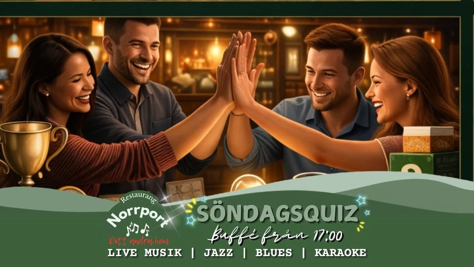 🧠 Quiz, på Norrport!