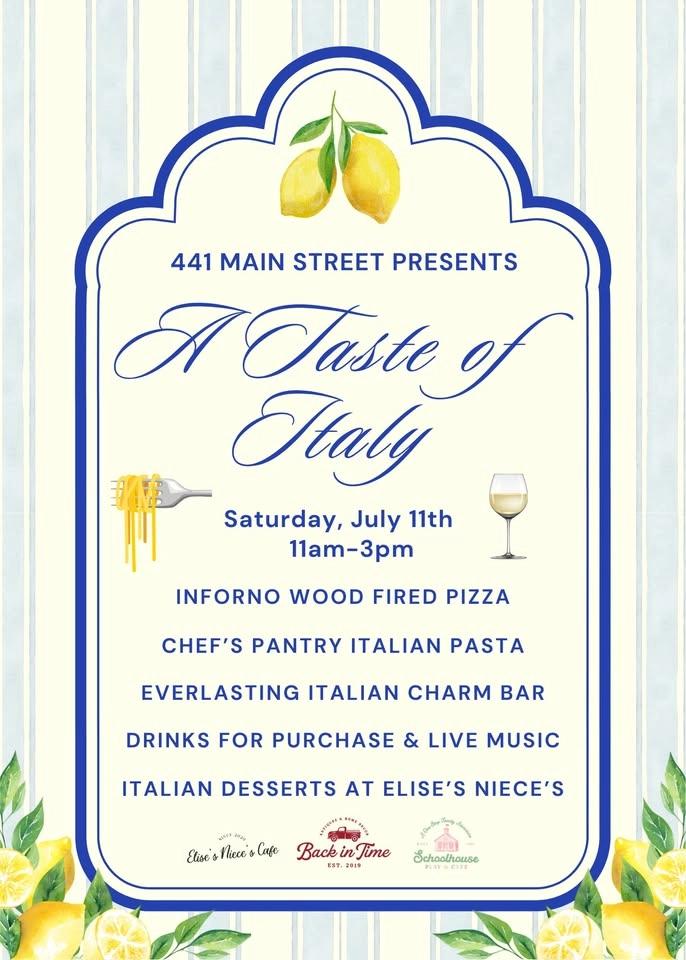 🇮🇹 FREE- A Taste Of Italy Event! Farmingdale, NY 🍋