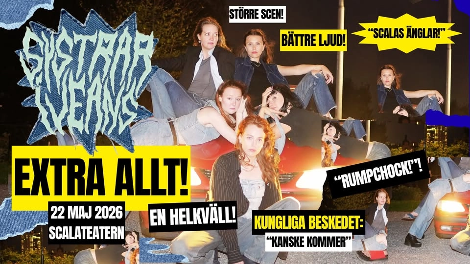 SYSTRAR I JEANS – EXTRA ALLT PÅ SCALA