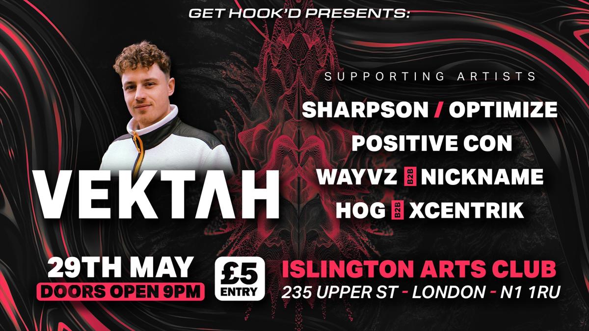 Get Hook'd presents: VEKTAH
