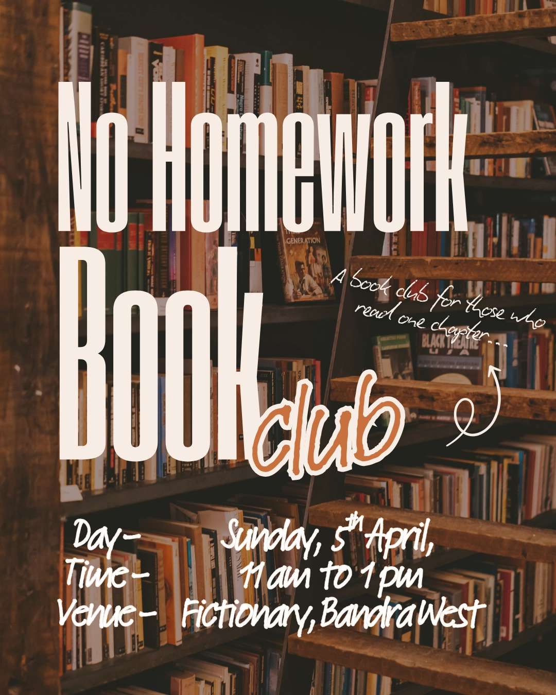 No Homework Book Club