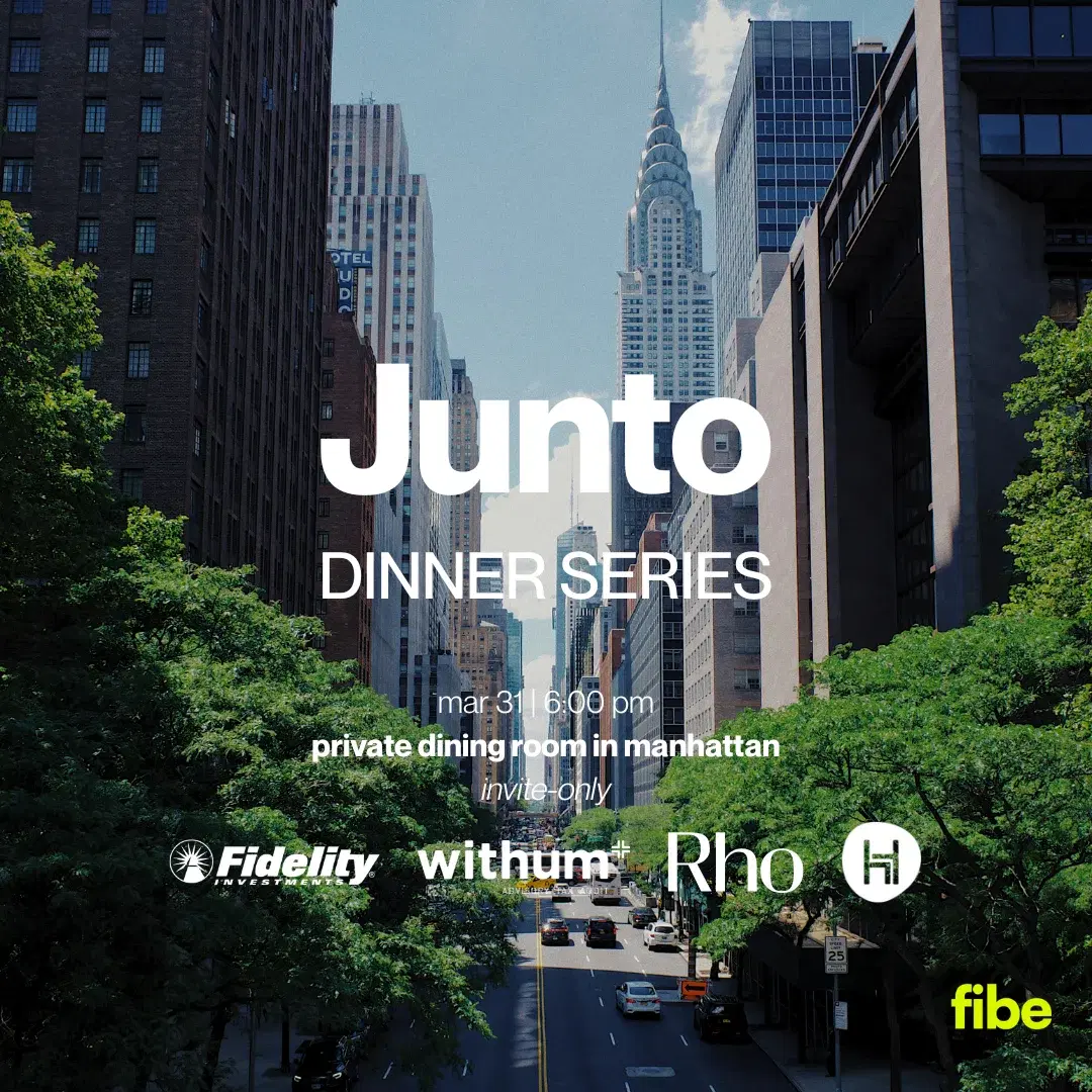 Junto Founder Dinner (Hosted by Andrew & Friends)