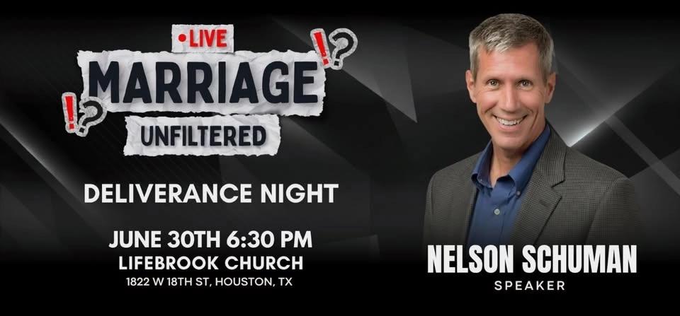 Marriage Unfiltered : Deliverance Night