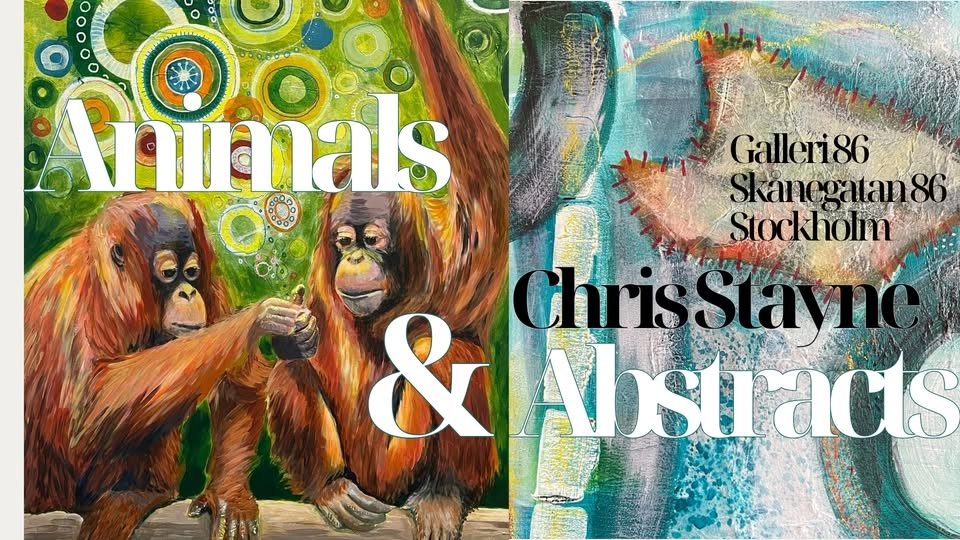 Utställning - Animals & Abstracts - Chris Stayne