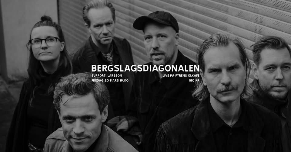 Bergslagsdiagonalen + Larsson | Fyrens Ölkafé