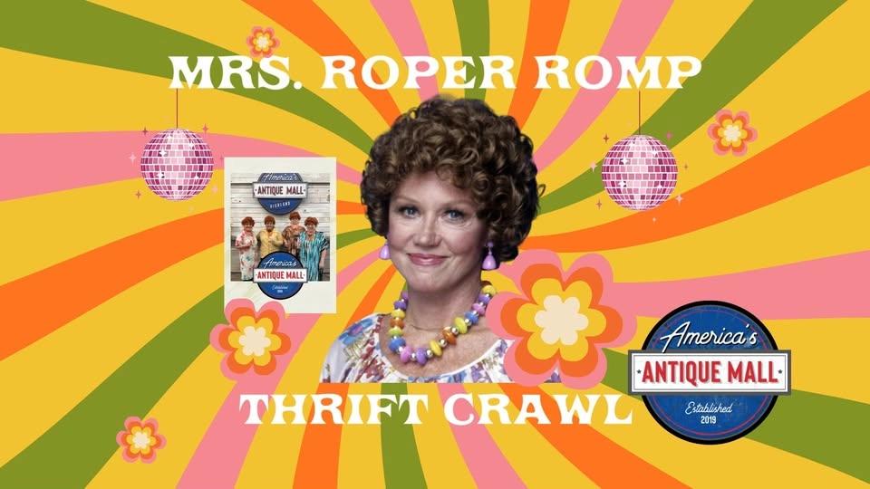 Mrs. Roper’s Romp Thrift Crawl: Saturday, September 19th, 11am - 2pm