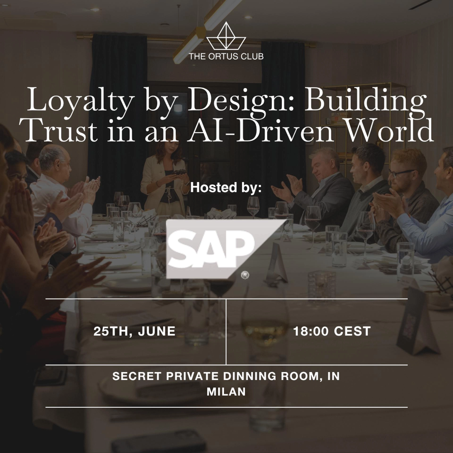 Join Us for an Exclusive Executive Masterclass & Dinner