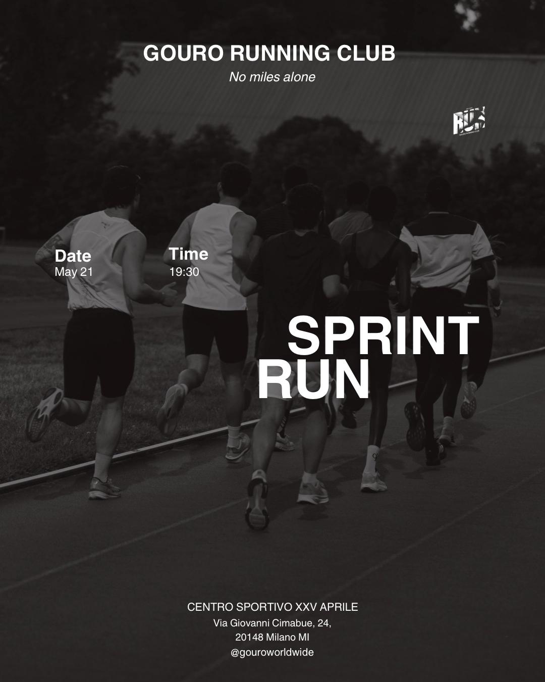 SPRINT RUN 🏁