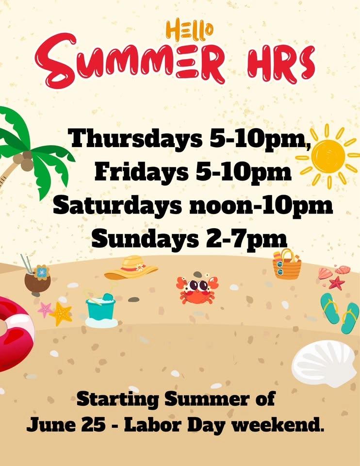 Summer Hours Kick off Weekend