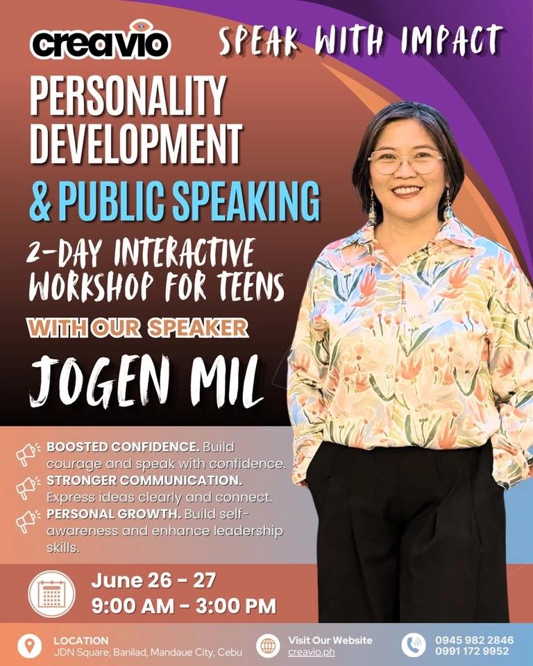 PERSONALITY DEVELOPMENT & PUBLIC SPEAKING WORKSHOP