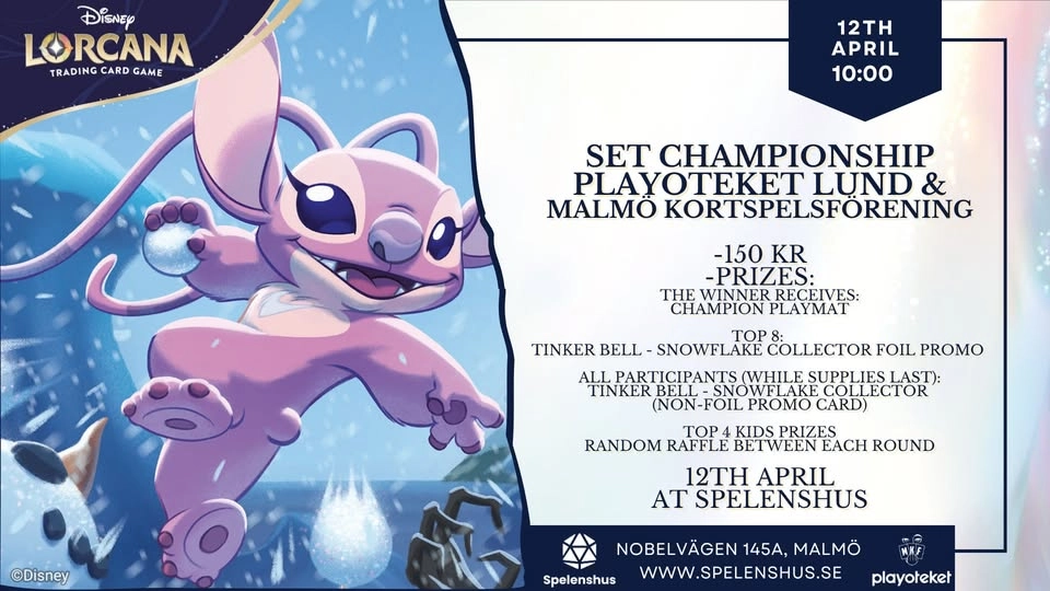 Playoteket Lund Setchamps @Spelenshus w/MKF