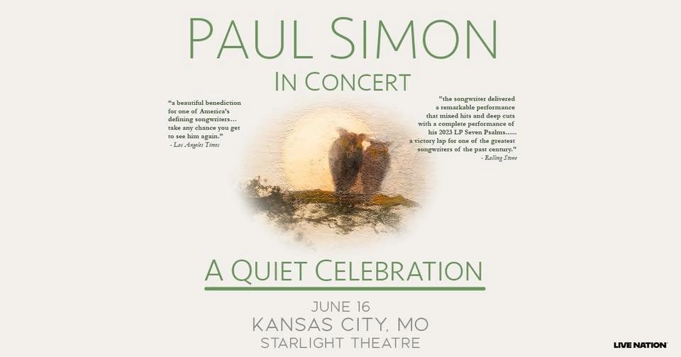 Paul Simon A Quiet Celebration at Starlight