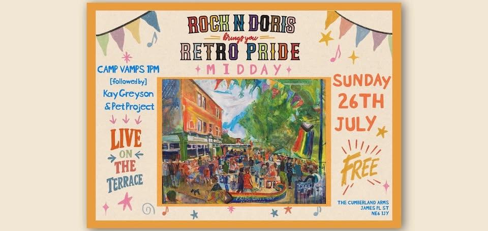 Rock N Doris presents Retro Pride