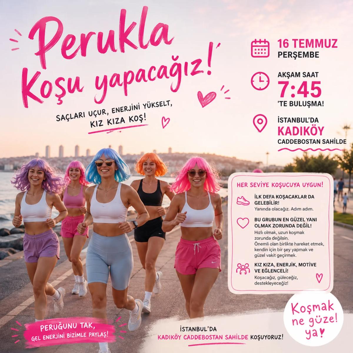 Perukla Koşmak Ne Güzel Ya!
