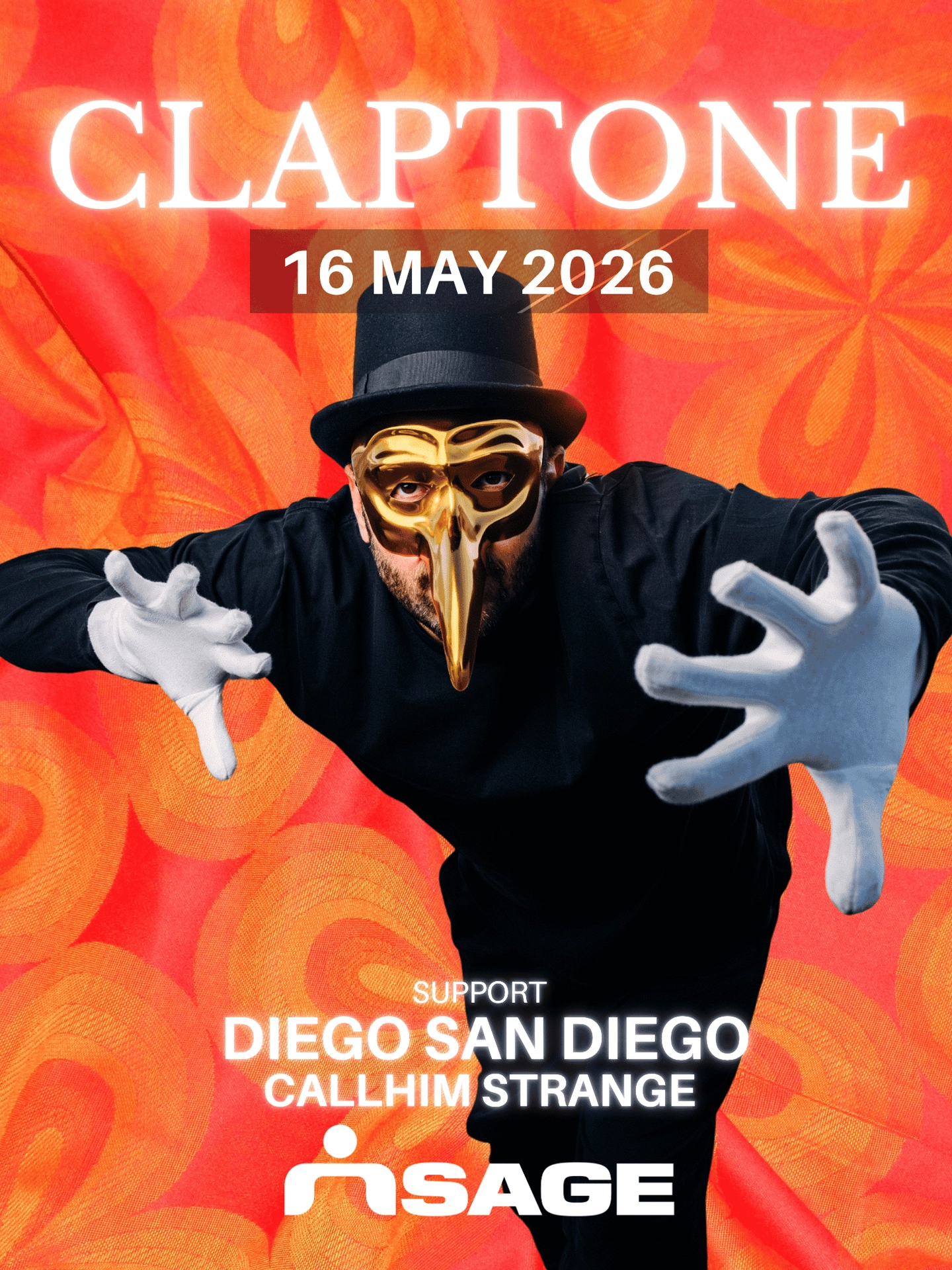 Claptone Daytime Rave — Covered Open Air Dance Floor with Spree View