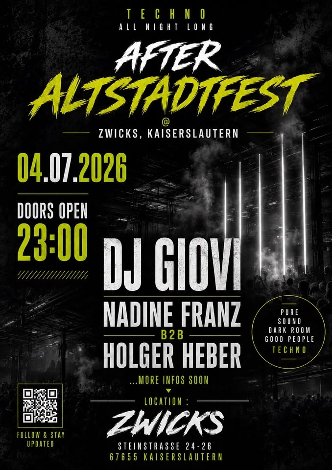 After Altstadtfest @ Zwicks - 04.07.2026