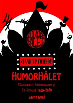 Humorhålet standup söndagar på Mässingshornet