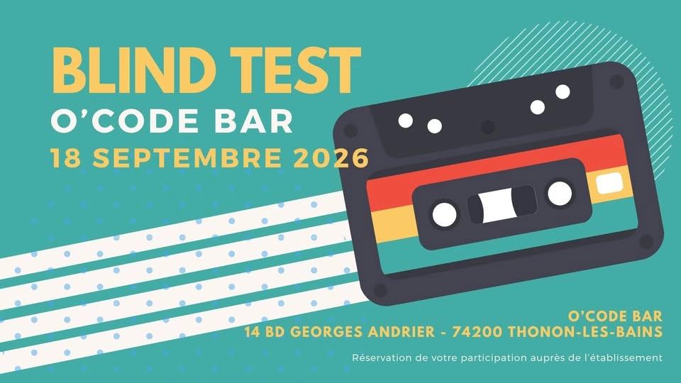 Blind Test au O’Code Bar