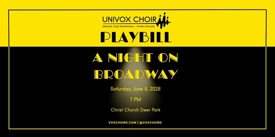 Univox Choir: A Night On Broadway