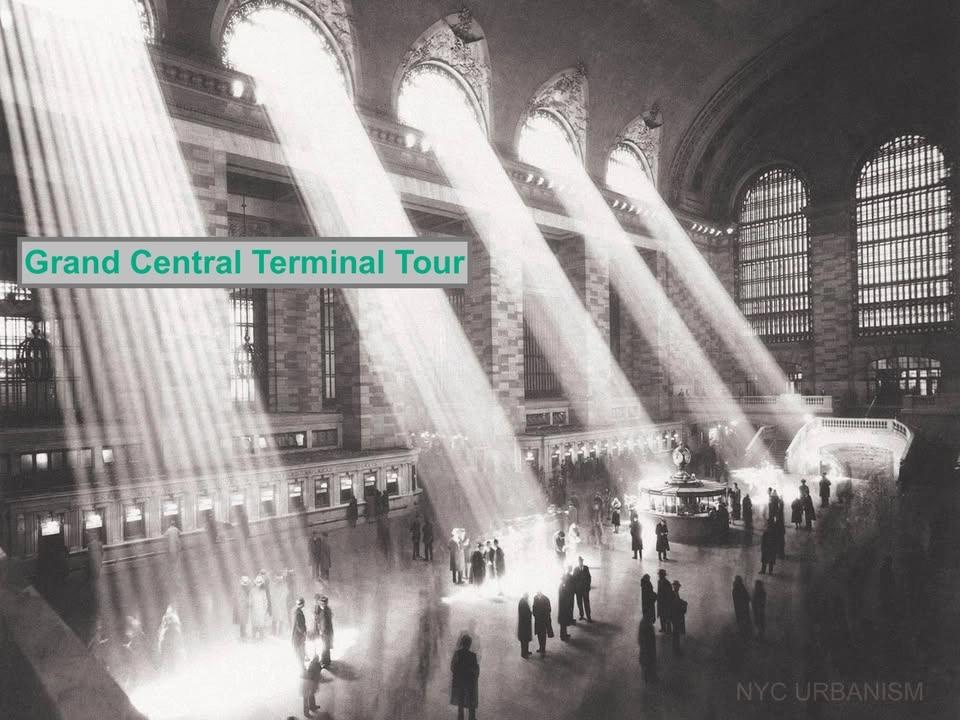 GR Tours – “Hits the Rails: Grand Central Tour” with optional Food Crawl.
