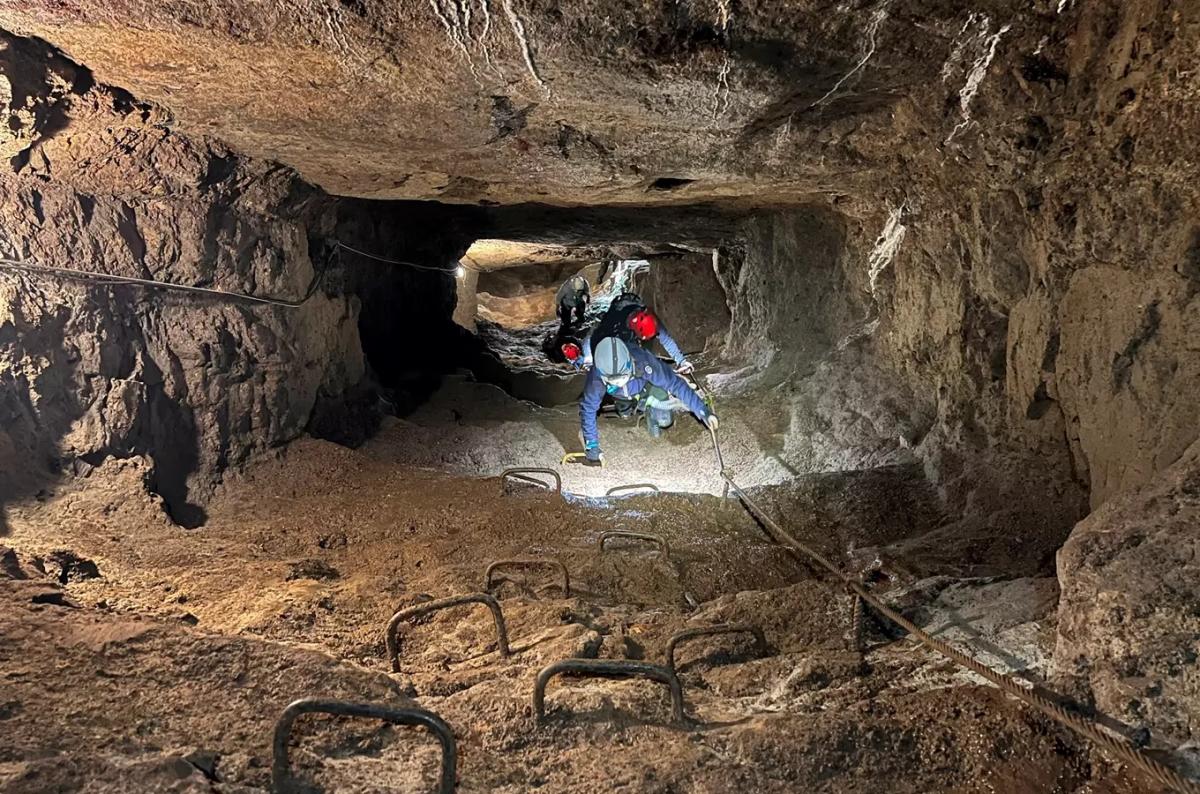 Adrenalin v Jílovém u Prahy – prohlídka důlní via ferraty nad štolou Václav