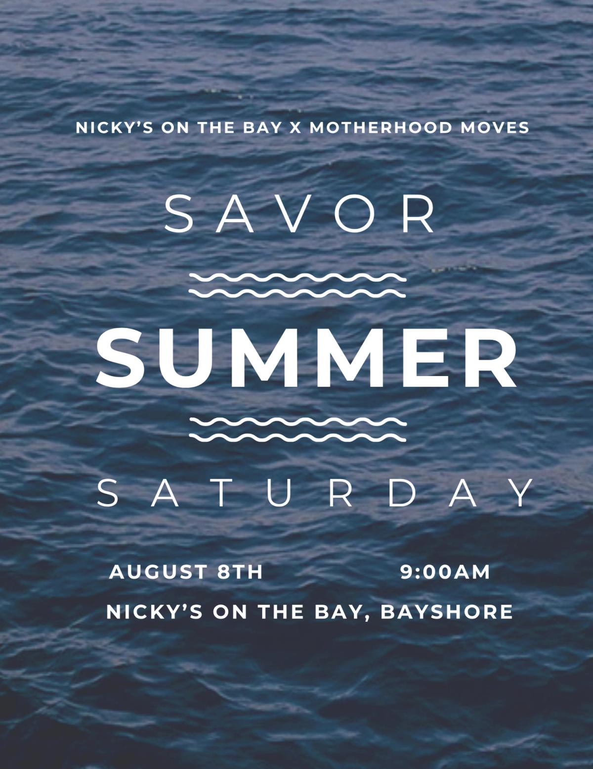 Savor Summer Saturday