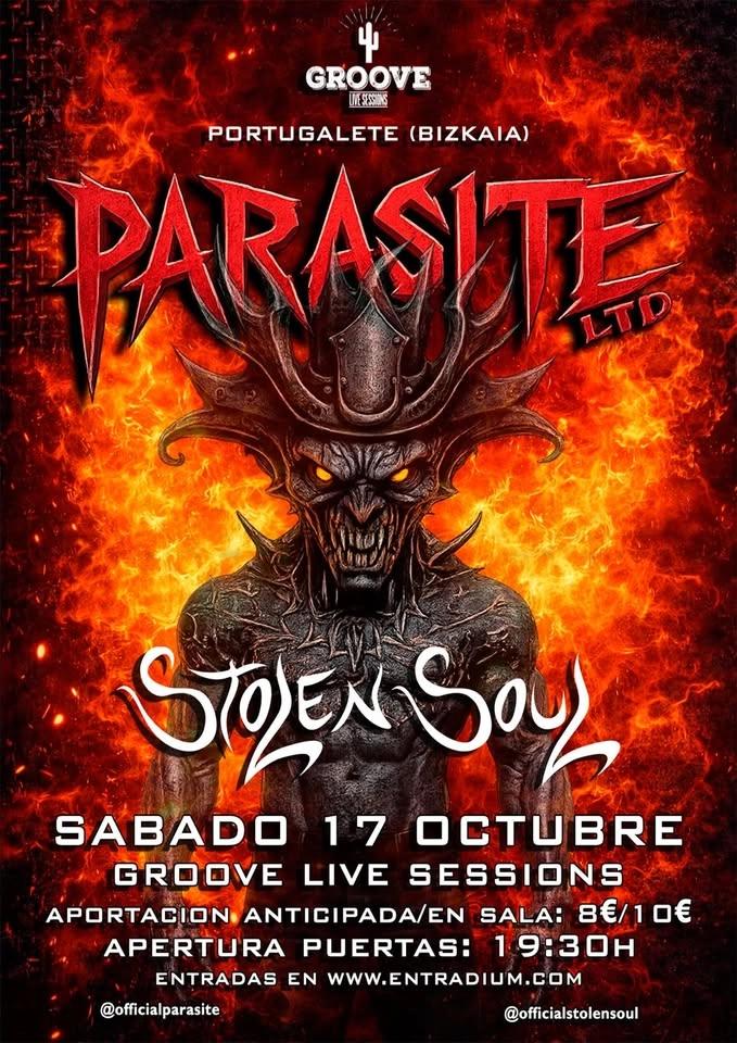 Parasite Ltd + Stolen Soul en Groove - Portugalete