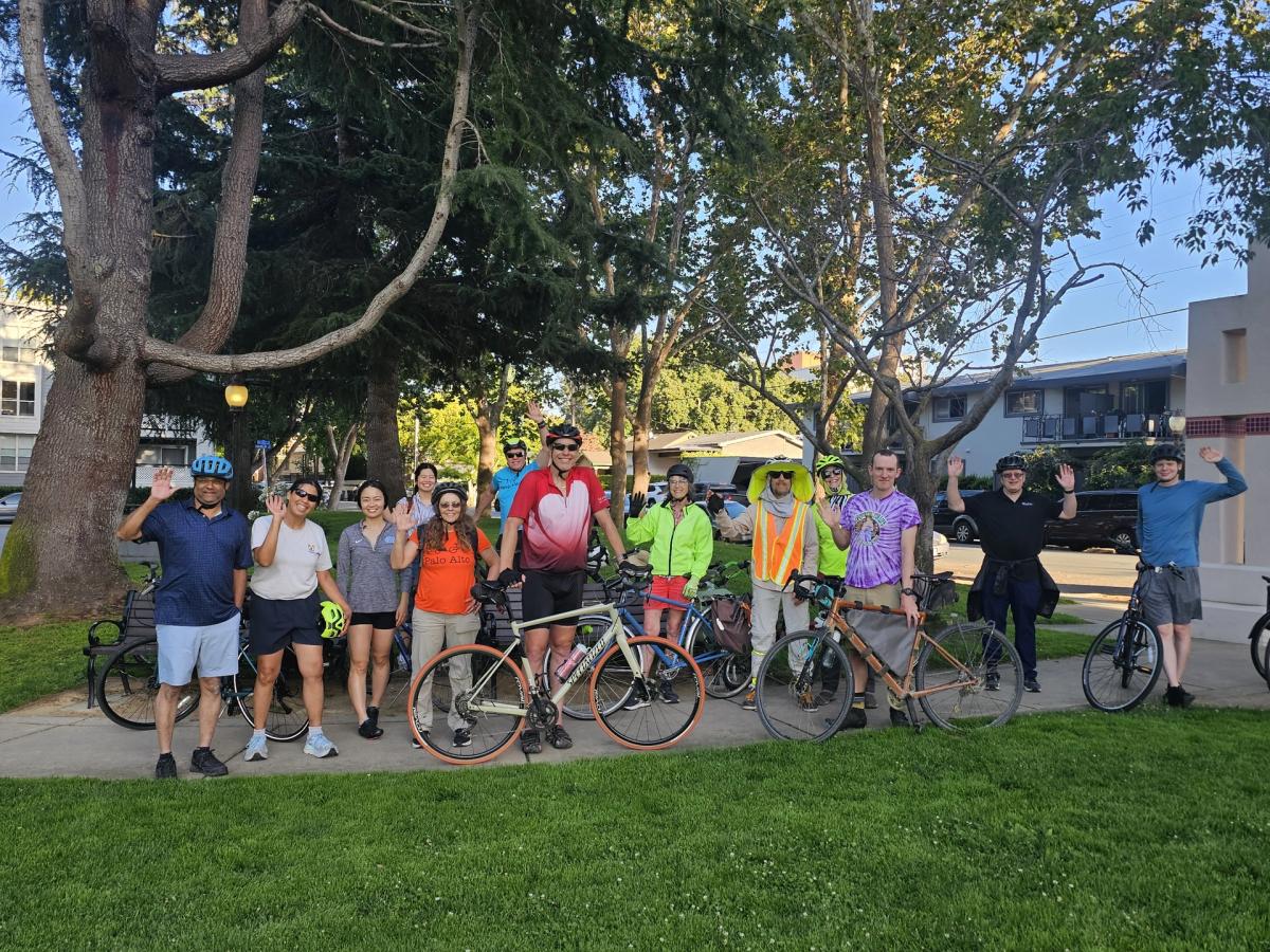 Aug 4 Community Bike Ride Palo Alto and Mountain View