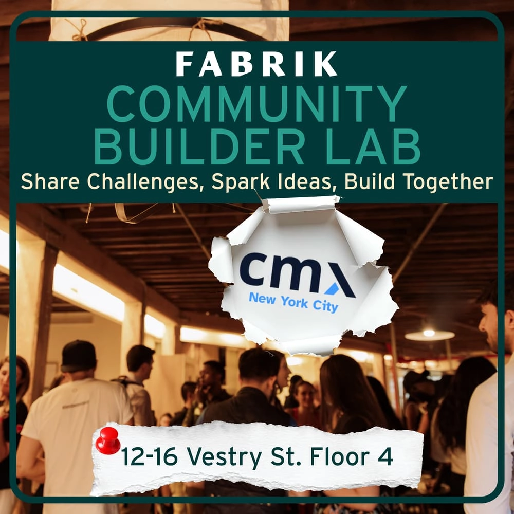 Community Builder Lab: Share Challenges, Spark Ideas, Build Together