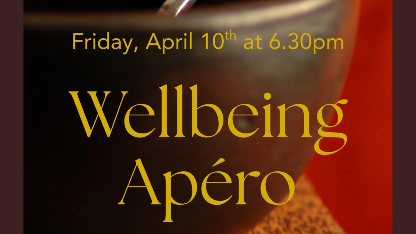 Wellbeing Apéro: Moments of Serendipity - the Art of Pause