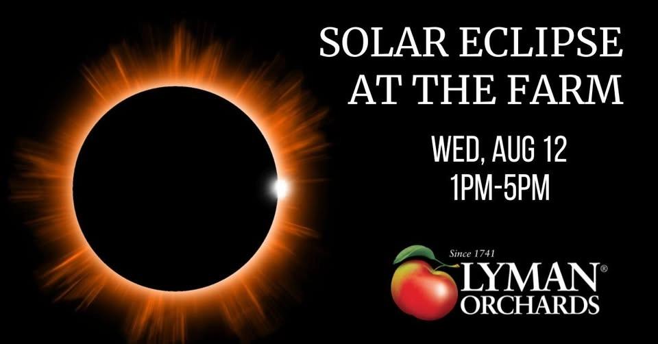Solar Eclipse at the Farm | Partial Solar Eclipse Viewing at Lyman Orchards
