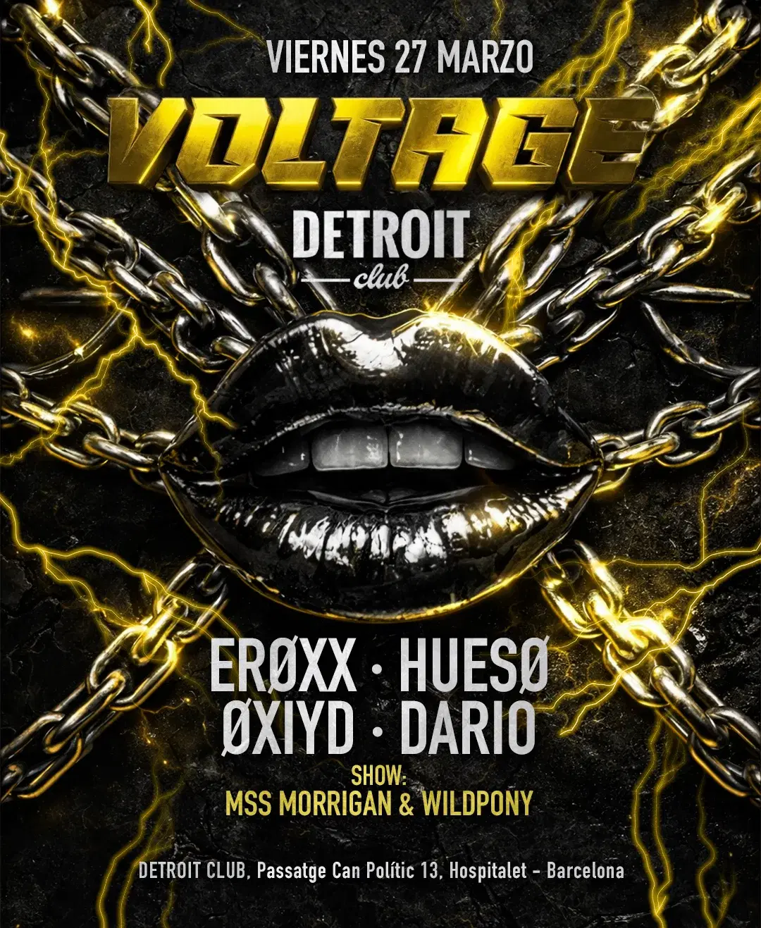 DETROIT CLUB: VOLTAGE
