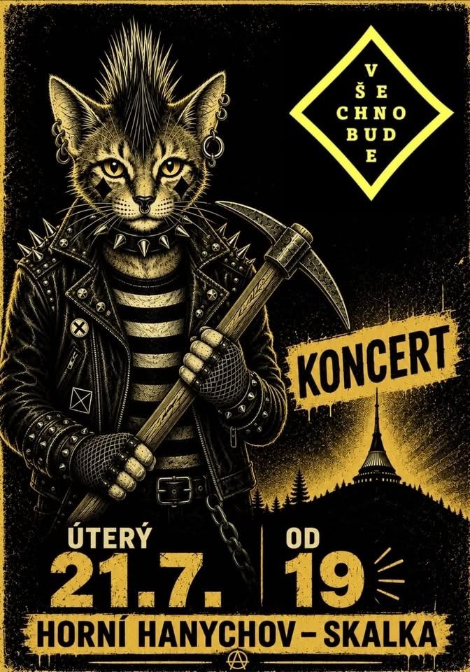 Koncert VŠECHNO BUDE ( bistro Skalka)