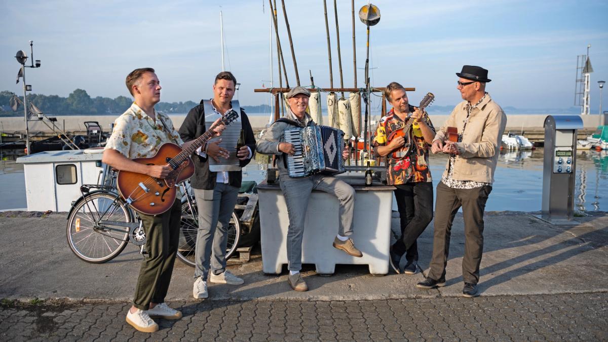 Danne Stråhed på Flakfortet - mitt i Öresund