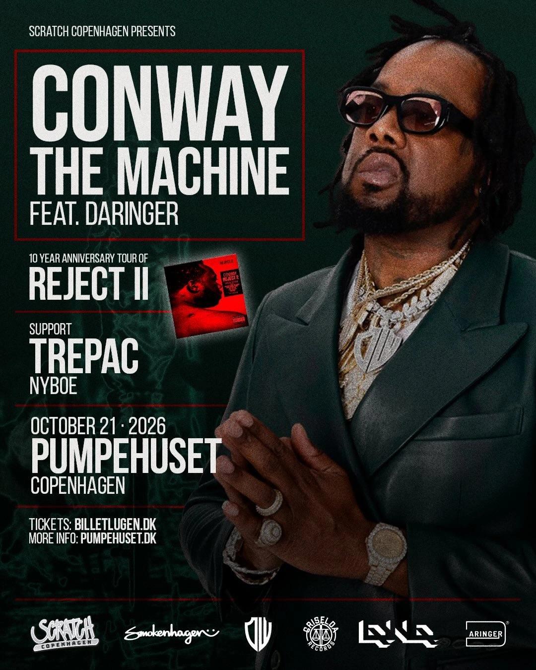 Conway The Machine feat. Daringer (US) + Trepac + Nyboe