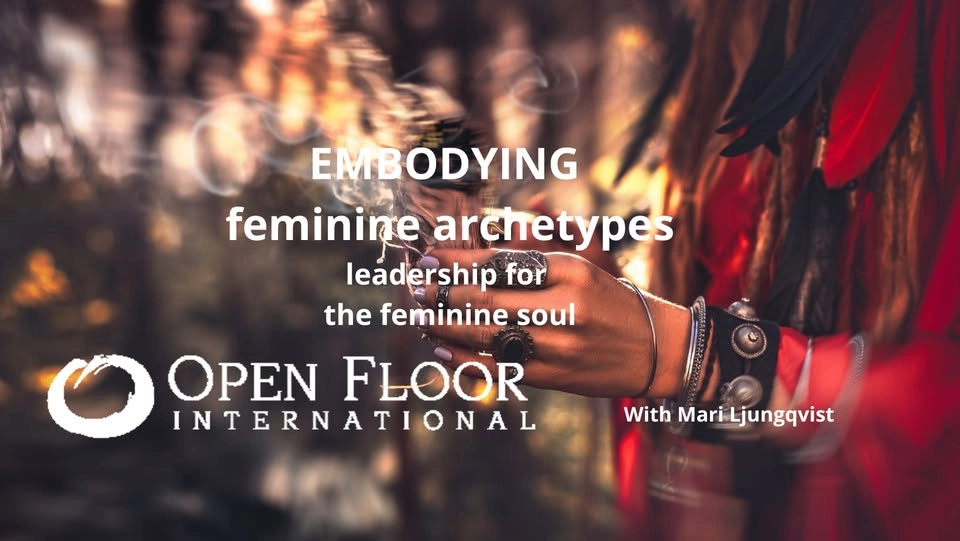 EN HELG med förkroppsligad feminine ledarskap - Therapy in motion