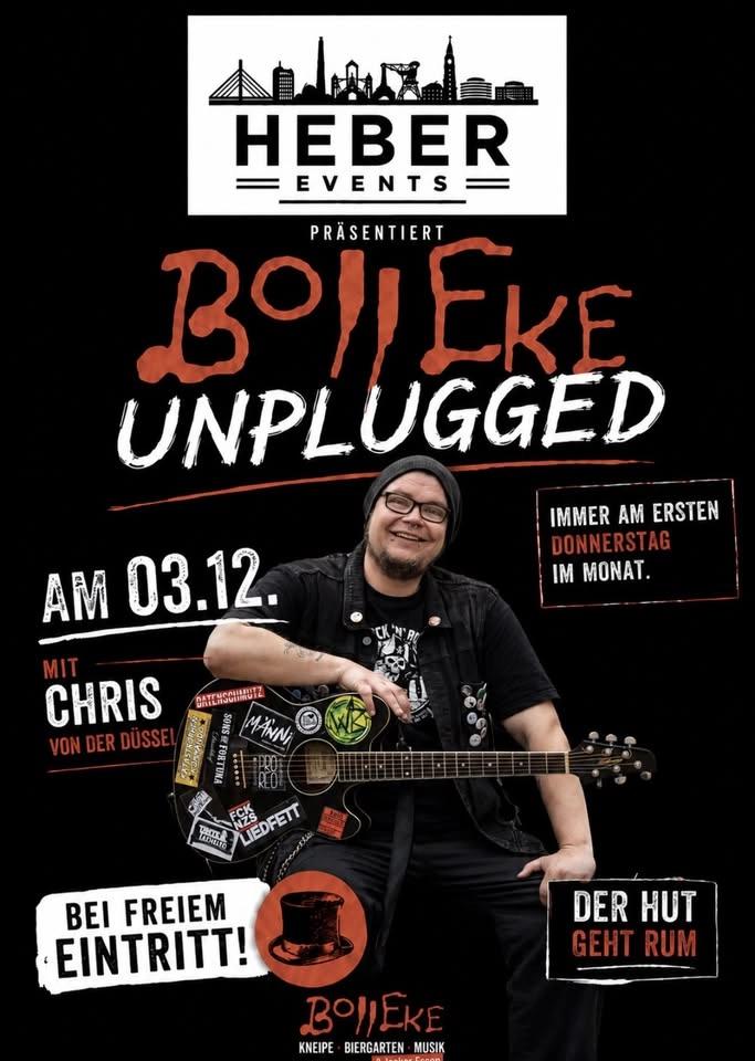 BOLLEKE UNPLUGGED mit Chris von der Düssel
