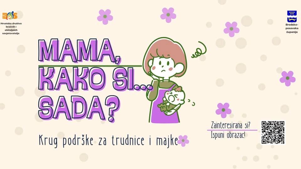 Mama, kako si - krug podrške | travanj – prosinac 2026.